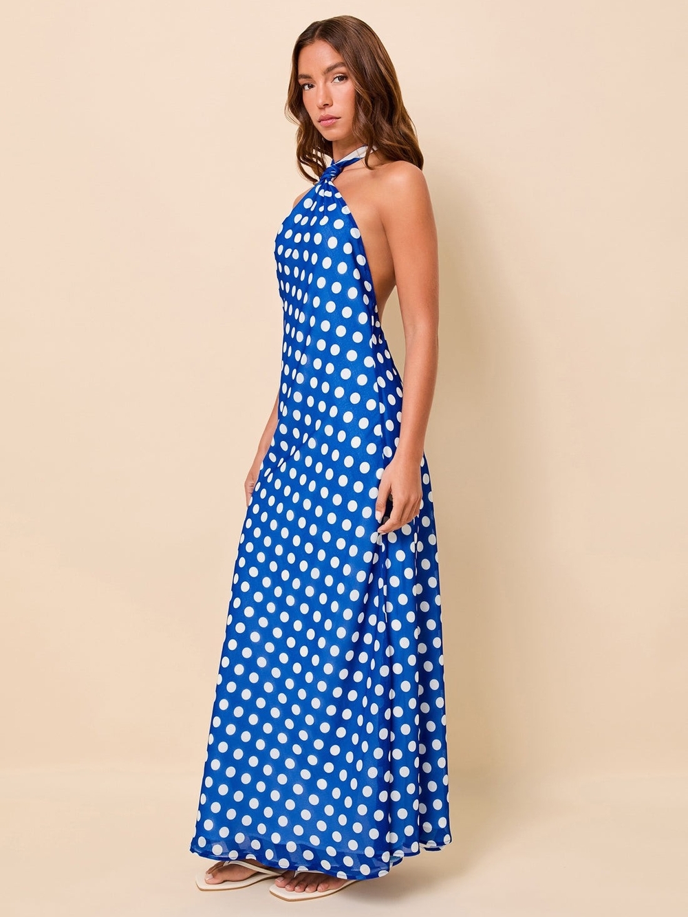 Solid & Striped
Brisa Reversible Dress Crinkle Sheer Olympian Blue Polka Dot / M